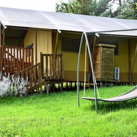 Glamping Luxury Tent On A Farm With Swimming Pool