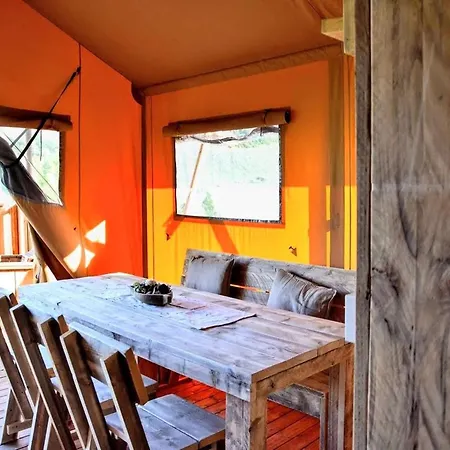 Luxury Tent On A Farm With Swimming Pool Lapedona